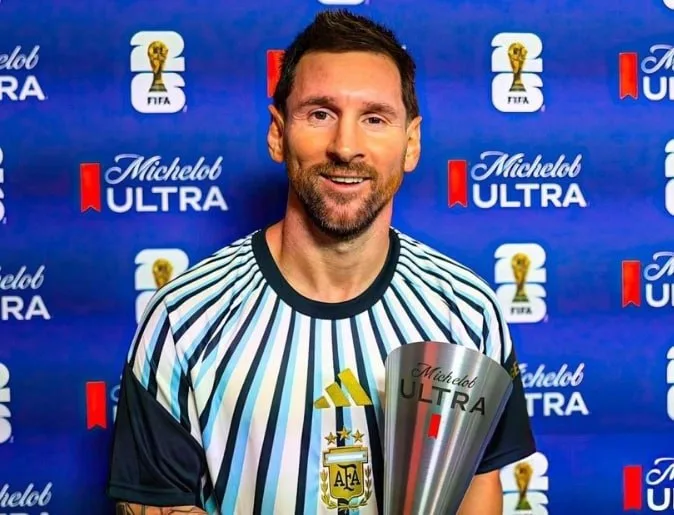 2026世界杯：梅西戴帽获全场最佳，世界杯官方最佳次数升至12次