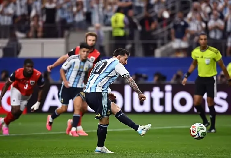 2026世界杯：梅西对奥地利罚丢点球，生涯149次主罚33次失手