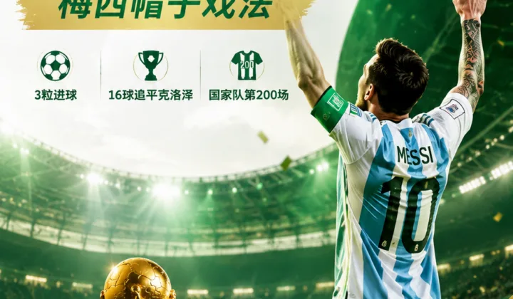 2026世界杯：梅西帽子戏法刷屏热搜，阿根廷队3-0阿尔及利亚队
