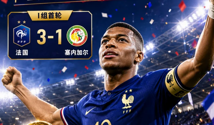 2026世界杯：姆巴佩梅开二度，法国队3-1塞内加尔迎开门红