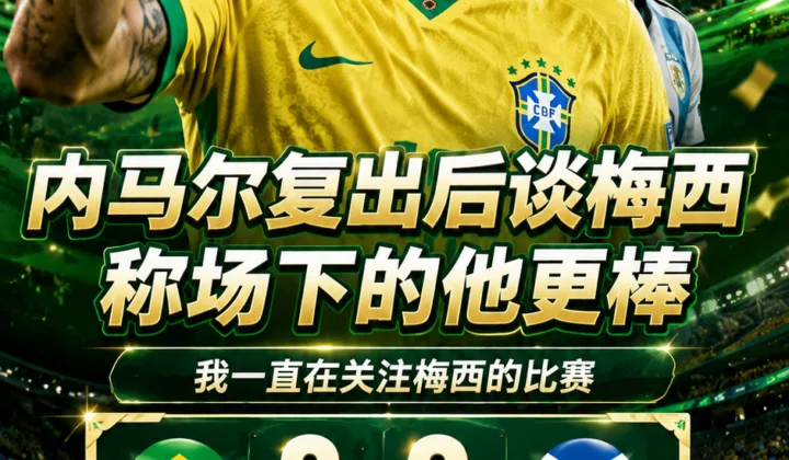 2026世界杯：内马尔复出后谈梅西，称场下的他更棒