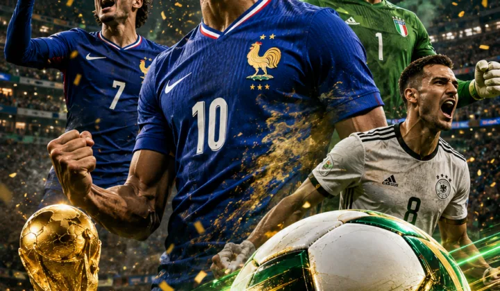 2026世界杯欧足联球队出线形势：法国队领衔13队晋级32强