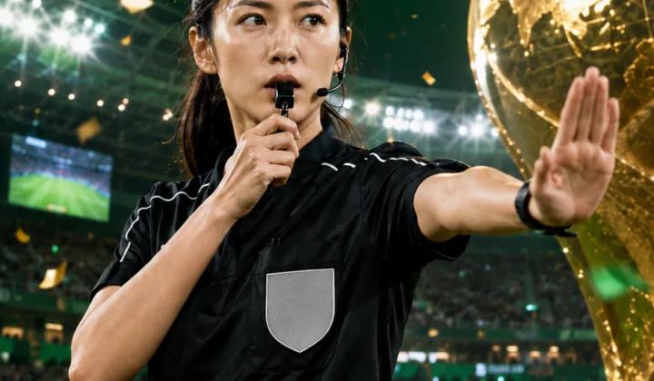 2026世界杯｜彭索主哨捷克vs南非，3黄牌+1点球完成主裁首秀