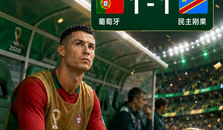 2026世界杯：葡萄牙1-1民主刚果，C罗替补角色讨论升温