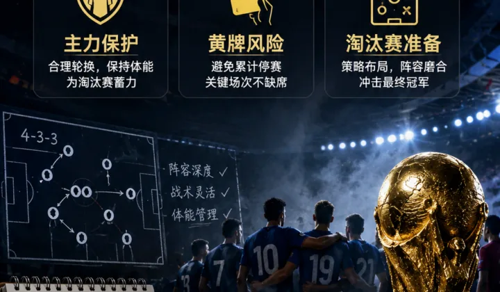 2026世界杯强队轮换怎么看：48队赛制下的主力保护与黄牌风险
