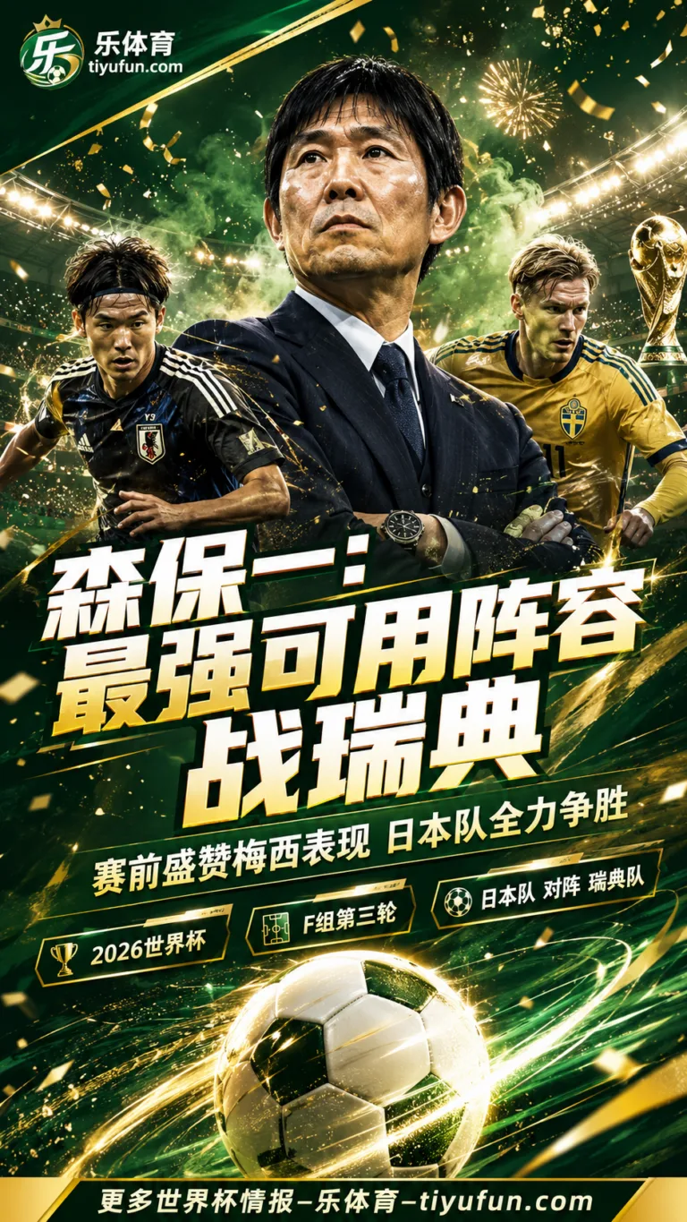 2026世界杯日本队战瑞典前，森保一：最强可用阵容出击，梅西表现超出理解