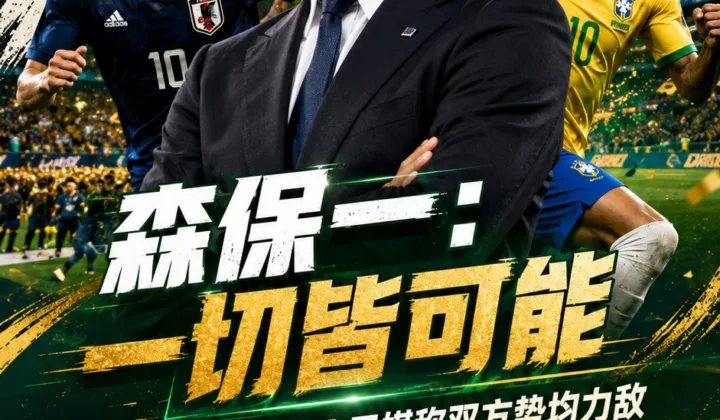 2026世界杯日本队将战巴西，森保一回应“势均力敌”：一切皆可能