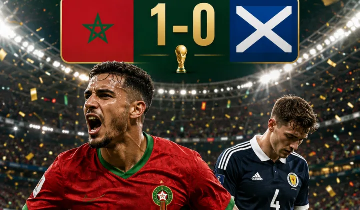 2026世界杯：赛巴里71秒闪击制胜，摩洛哥1-0苏格兰拿到首胜