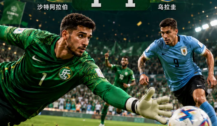 2026世界杯｜沙特队首战乌拉圭前强化门将训练，H组1-1平局留下备战注脚