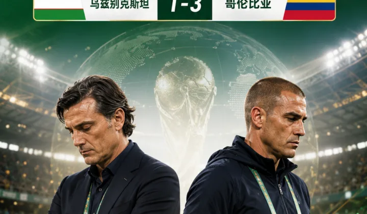 2026世界杯首轮：蒙特拉、卡纳瓦罗两名意大利主帅带队告负