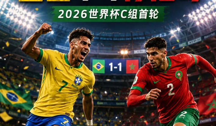 2026世界杯：维尼修斯破门救主，巴西队C组首战1-1战平摩洛哥