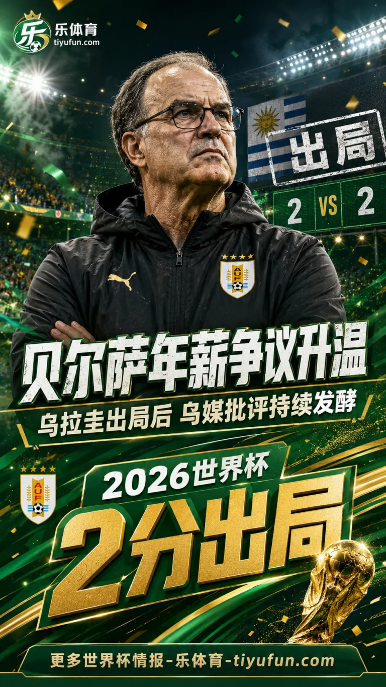 2026世界杯乌拉圭出局：贝尔萨400万美元年薪争议与乌媒批评升温