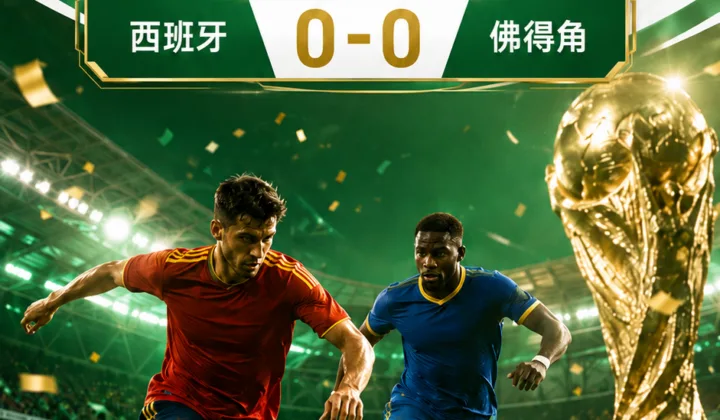 2026世界杯西班牙队首战闷平佛得角，世界杯首轮17战仅5胜