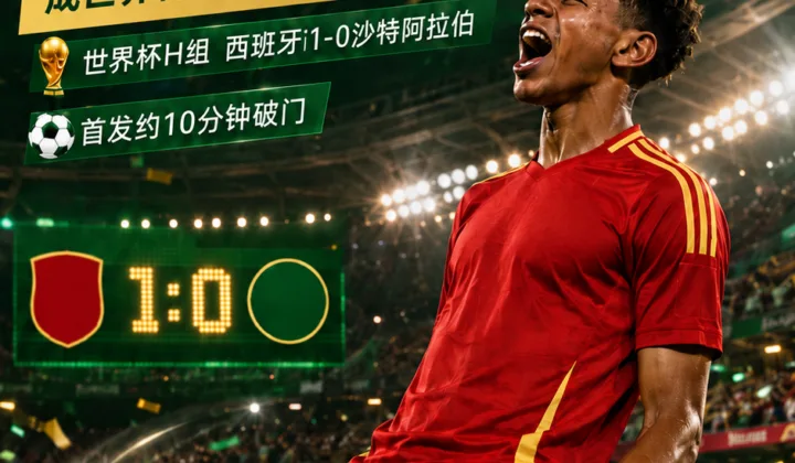 2026世界杯：亚马尔18岁343天破门，超梅西升至历史第8年轻进球球员