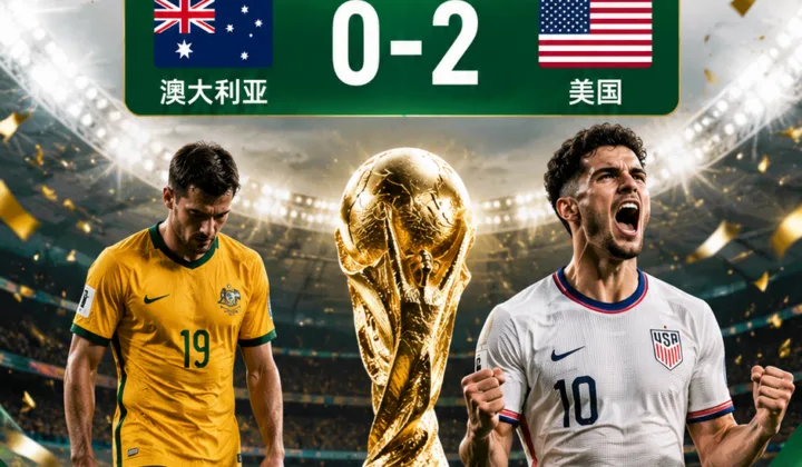 2026世界杯：亚足联球队前6场2胜4平后遭遇6连败，澳大利亚0-2美国