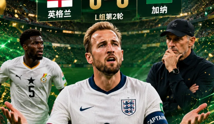 2026世界杯英格兰0-0加纳：《电讯报》复盘低位防守难题，凯恩支援不足成焦点