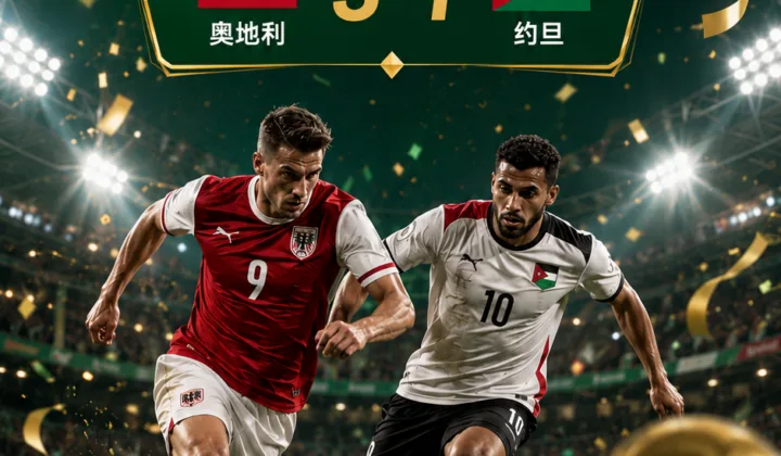 2026世界杯战报：奥地利3-1约旦，亚赞乌龙阿瑙点射锁胜