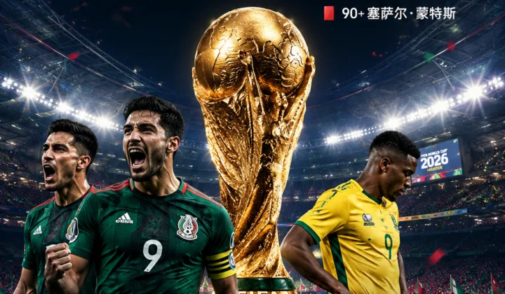 2026世界杯战报：墨西哥2-0南非赢下揭幕战，三张红牌成焦点