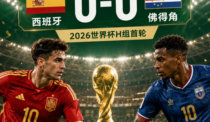 2026世界杯战报：西班牙0-0佛得角，亚马尔替补登场未能破局