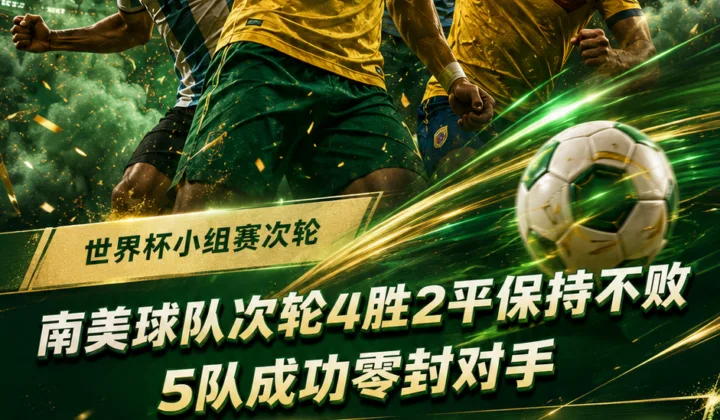 2026世界杯战况：南美球队次轮4胜2平，5队完成零封