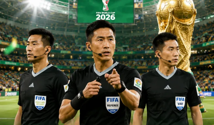 2026世界杯中国裁判再创纪录：傅明任厄瓜多尔vs库拉索VAR，马宁主裁
