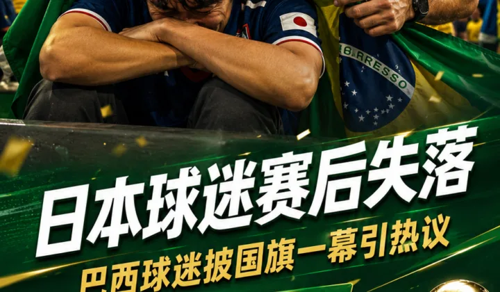 2026世界杯巴西2-1绝杀日本：日本球迷赛后失落，巴西球迷披国旗引热议
