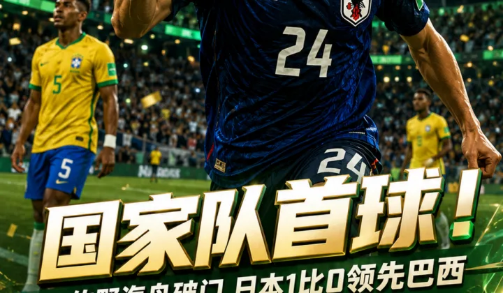 2026世界杯巴西vs日本：佐野海舟国家队首球，日本先破巴西