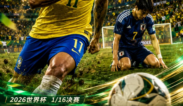 2026世界杯：日本1-2遭巴西绝杀，5次淘汰赛全败仍难破咒