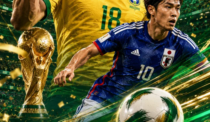 2026世界杯战报：巴西2-1逆转日本，进攻三区210次传球创队史纪录
