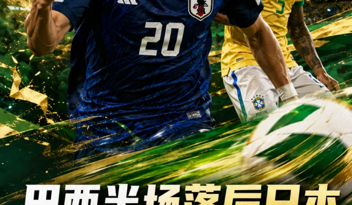 2026世界杯战报：巴西半场0-1日本，佐野海舟一脚打破僵局