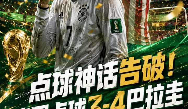 2026世界杯战报：德国点球神话告破，巴拉圭点球淘汰四届冠军