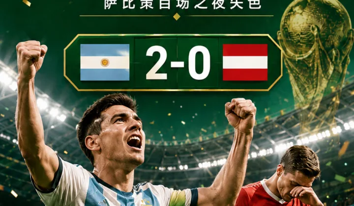 阿根廷2-0奥地利：梅西18球加冕世界杯射手王，萨比策百场之夜失色