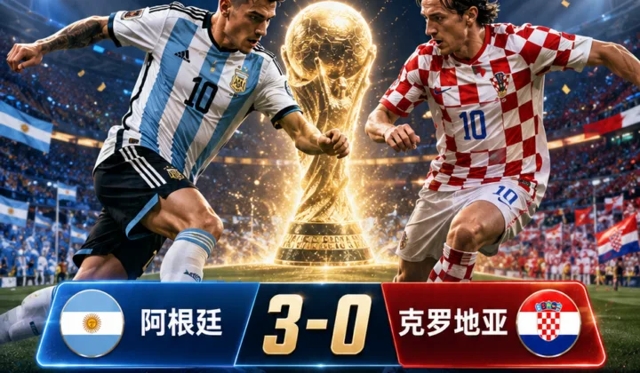 阿根廷vs克罗地亚世界杯盘口复盘：亚洲让球兑现与大小球分析