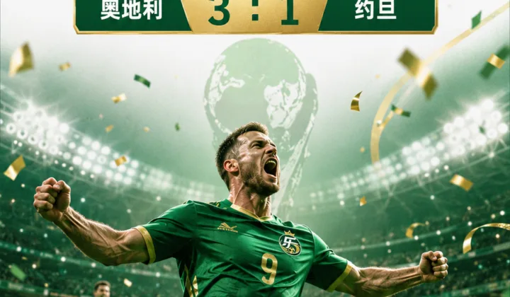 阿瑙托维奇替补点射，奥地利3-1约旦取世界杯开门红