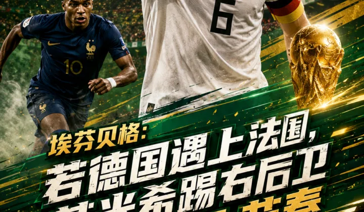 埃芬贝格：若德国遇上法国，基米希踢右后卫恐难跟上节奏