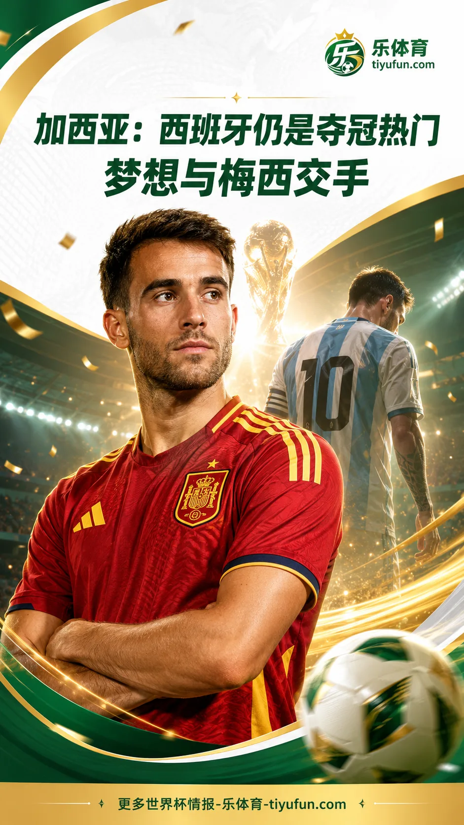 埃里克·加西亚谈2026世界杯：西班牙队仍是夺冠热门，梦想对阵梅西