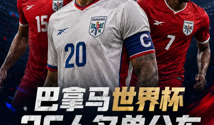 巴拿马公布2026世界杯名单：戈多伊领衔，何塞·科尔多瓦入选