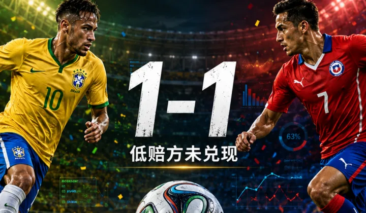 巴西vs智利世界杯赛后复盘：1-1赔率偏差分析