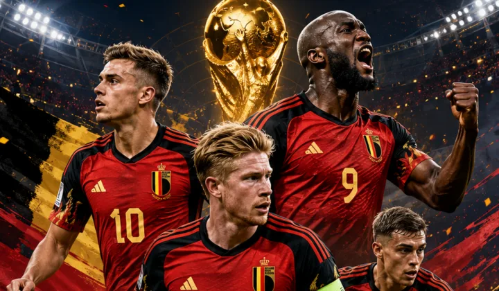 比利时2026世界杯名单号码出炉：德布劳内7号，卢卡库9号，特罗萨德10号