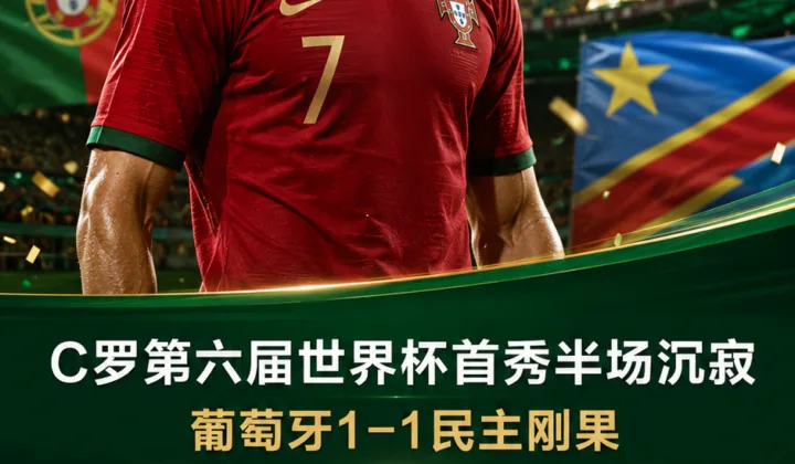 C罗第六届世界杯首秀半场沉寂，葡萄牙队1-1遭民主刚果追平