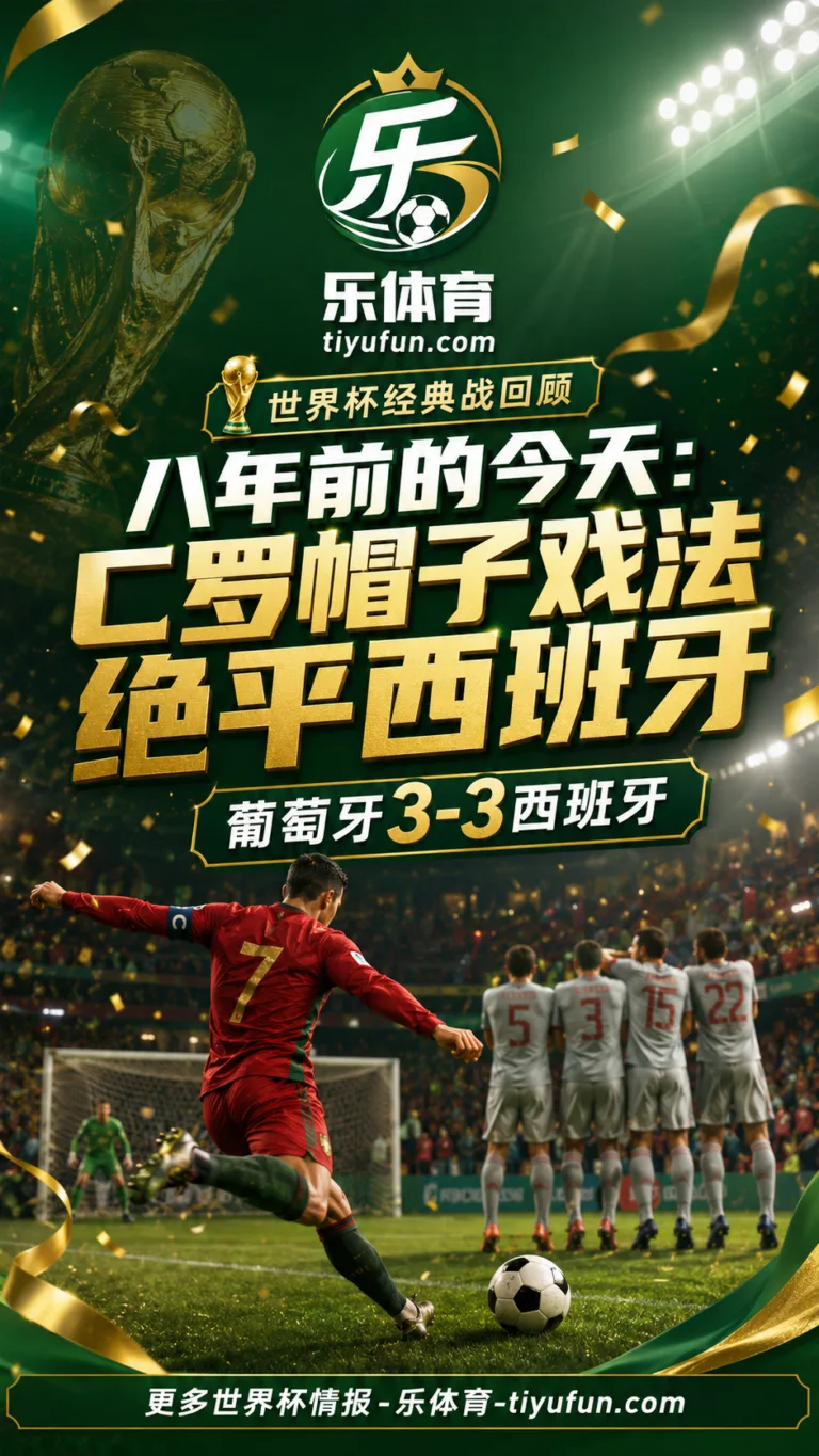 C罗世界杯经典战回顾：帽子戏法救主，葡萄牙3-3绝平西班牙