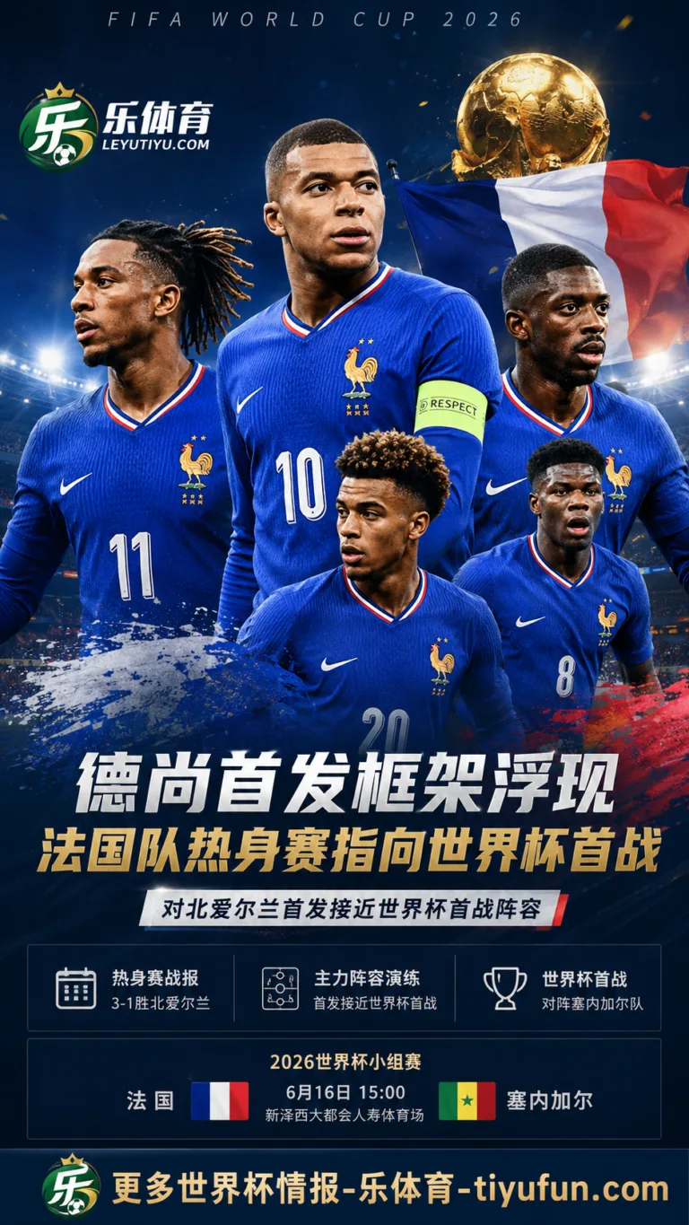 德尚首发框架浮现，法国队最后热身赛指向世界杯首战