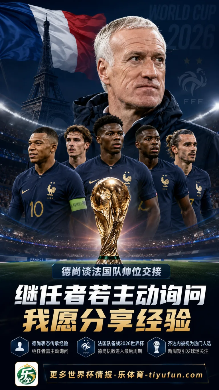 德尚谈法国队帅位交接：继任者若主动询问，我愿分享经验