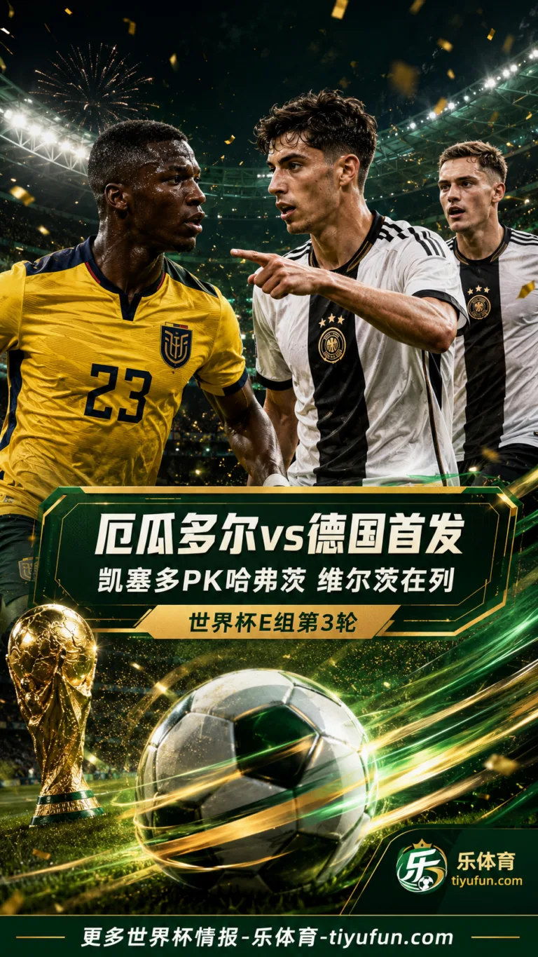 厄瓜多尔vs德国首发：凯塞多PK哈弗茨，维尔茨穆西亚拉在列