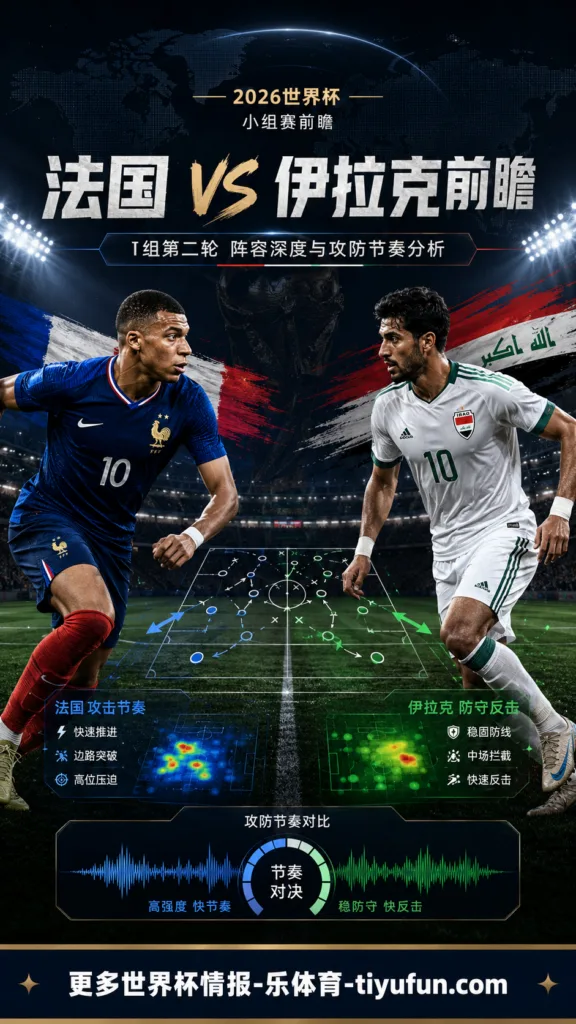 法国 vs 伊拉克前瞻：阵容深度与防守秩序决定I组第二轮节奏