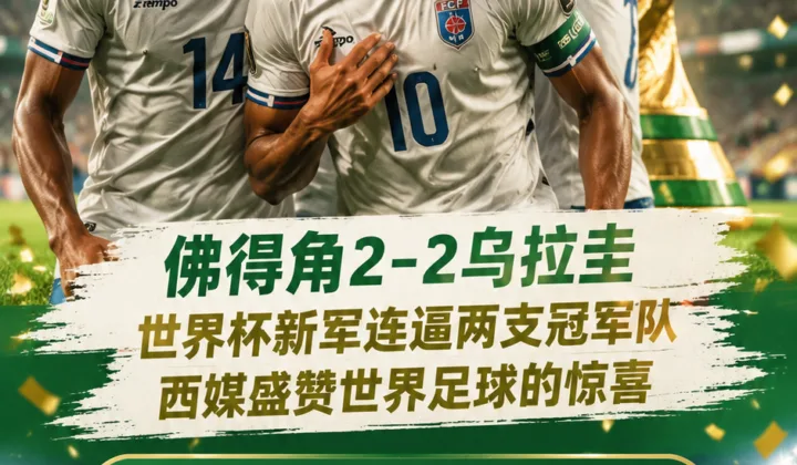 佛得角2-2乌拉圭成2026世界杯惊喜，西媒盛赞世界杯新军连续逼平冠军队