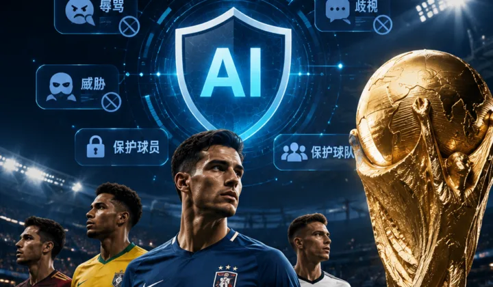 国际足联将在2026世界杯扩大AI社媒防护服务，减少球员遭遇网络辱骂