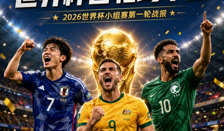 国足世预赛旧对手集体抢分：日本、澳大利亚、沙特2026世界杯首轮均不败