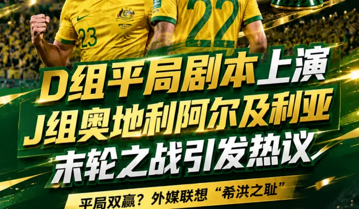 还有一场“默契球”？2026世界杯J组奥地利阿尔及利亚形势引热议