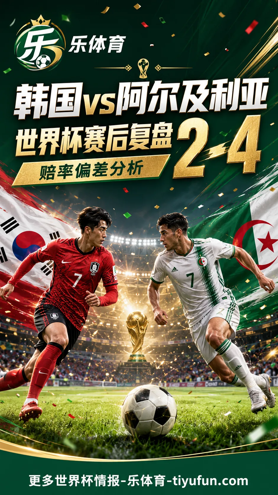 韩国vs阿尔及利亚世界杯赛后复盘:2-4赔率偏差分析